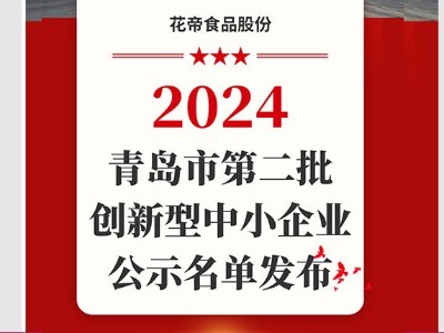 青島市2024年第二批創(chuàng)新型中小企業(yè)公示名單