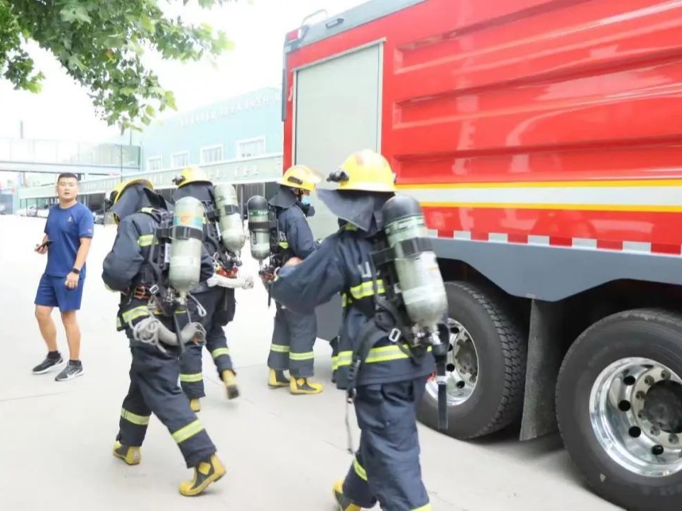 安全生產丨花帝公司消防演練