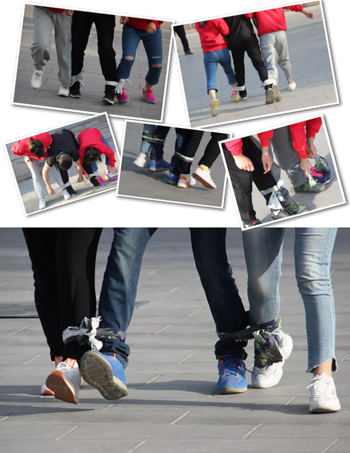 花帝一場(chǎng)綁腿跑比賽，讓花帝院里多了許多綁腿鏡頭